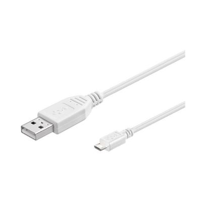 Goobay USB 2.0 Hi-Speed Kabel, Weiß