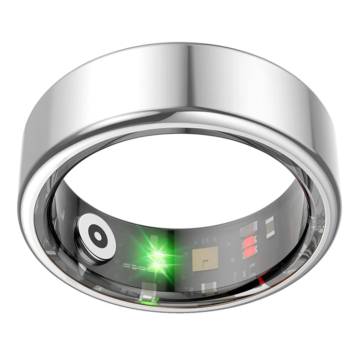 Fontastic Smart Ring “Fyri“ Fitness Gesundheitstracker silber | Größe 9