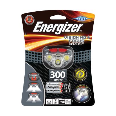 LED Kopflampe, Stirnlampe schwarz