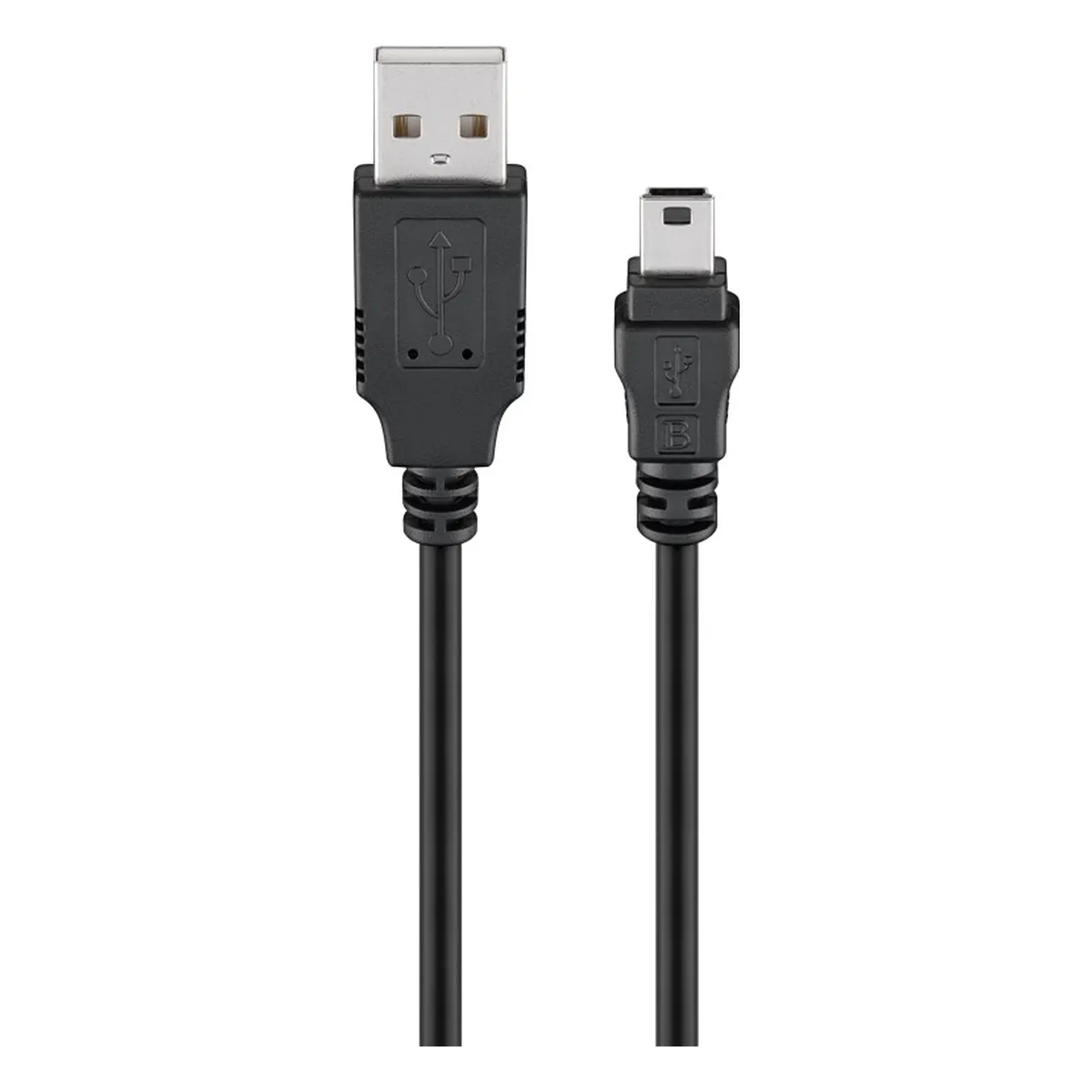 Goobay USB 2.0 Hi-Speed Kabel, Schwarz