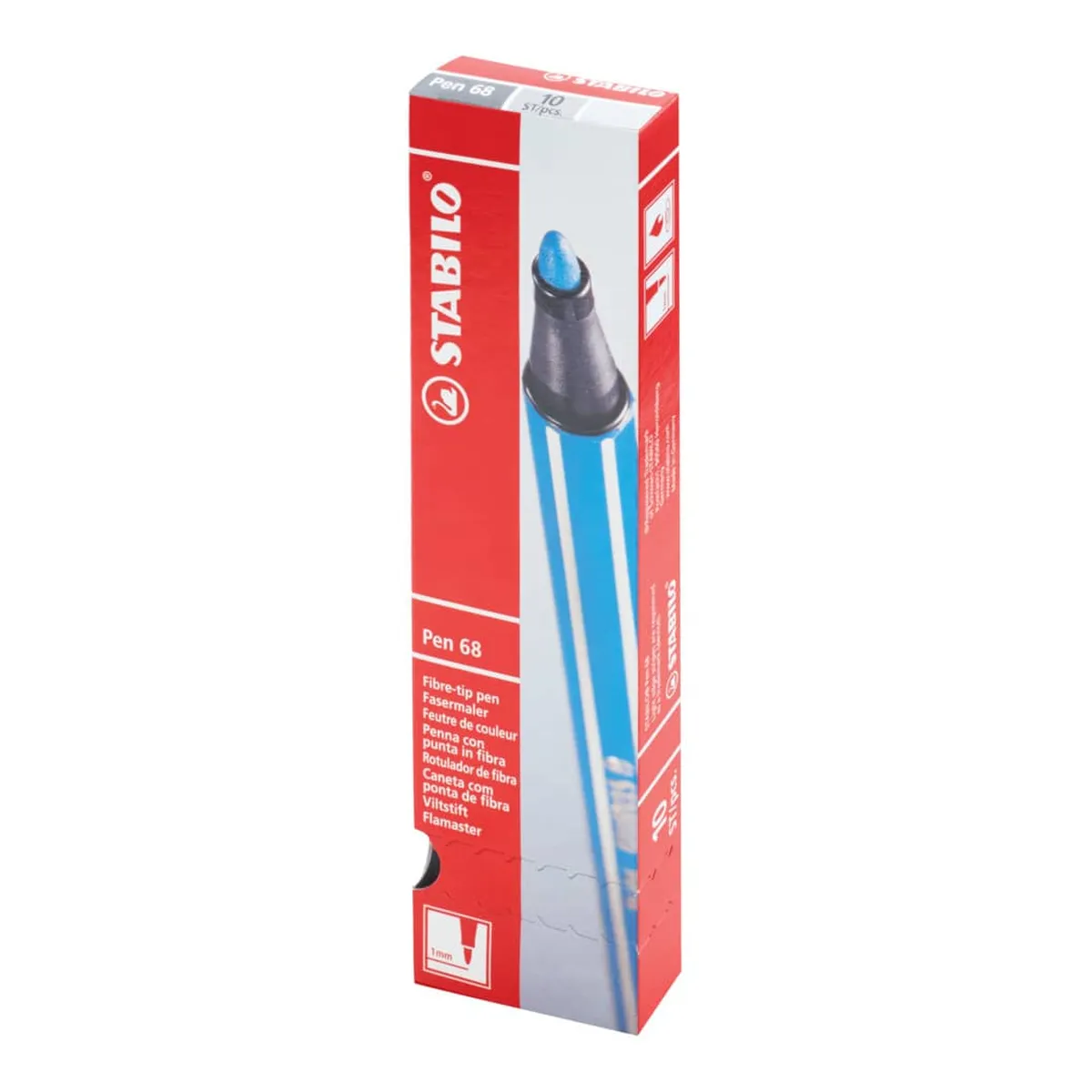 STABILO® Premium-Filzstift - Pen 68 - dunkelgrau
