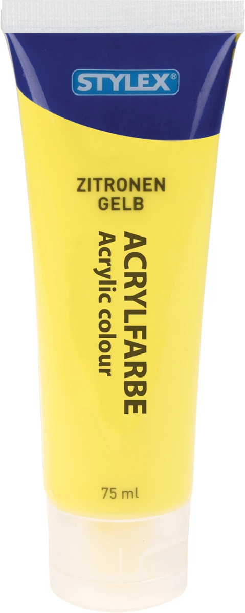 Stylex Acrylfarbe, 6 Tuben à 75 ml