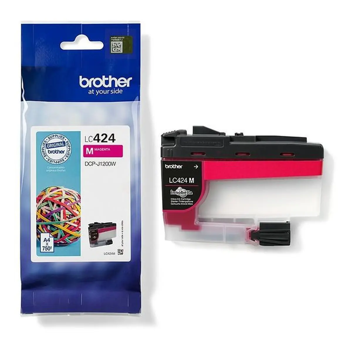 Druckerpatrone Brother LC-424M 750 Seiten