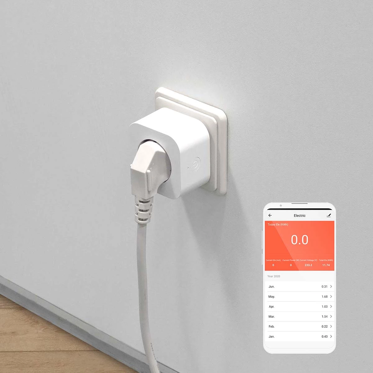 Nedis SmartLife Smart Stecker 1 Stück
