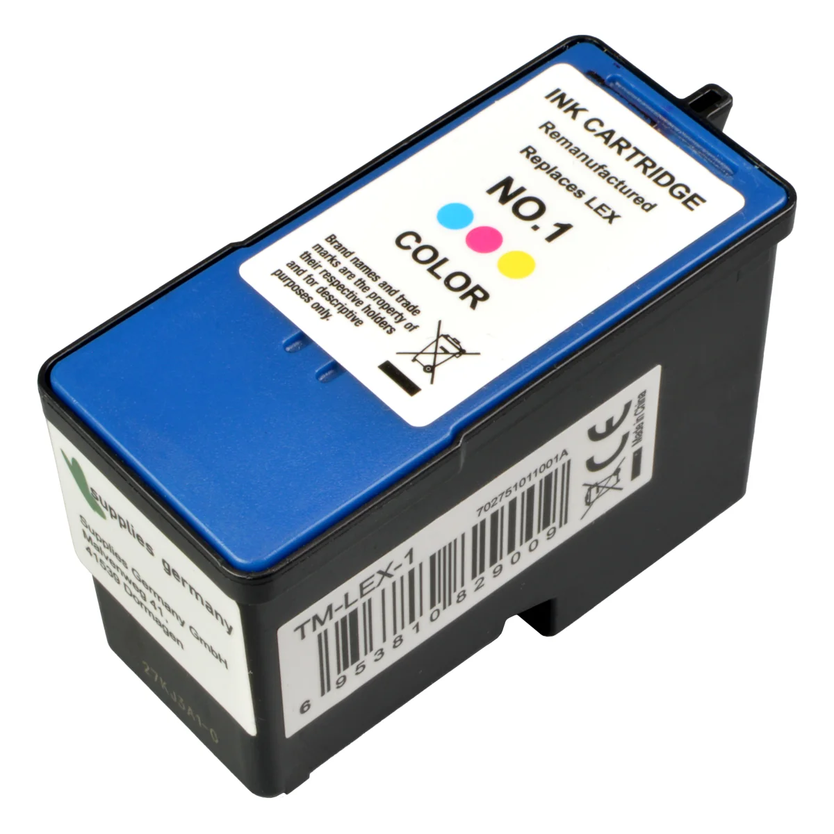 Lexmark 1HC - alternative Patrone '4-farbig' 20 ml | 120 Seiten - Digital Revolution