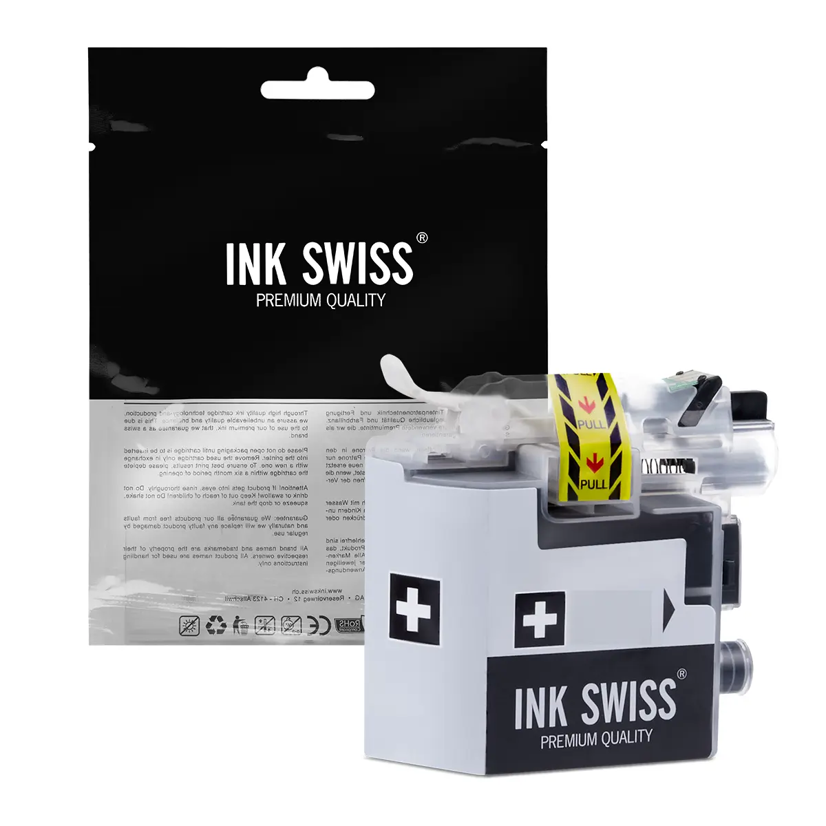 Brother LC-227 / LC-225 - alternative Patrone 'schwarz' 30 ml - InkSwiss