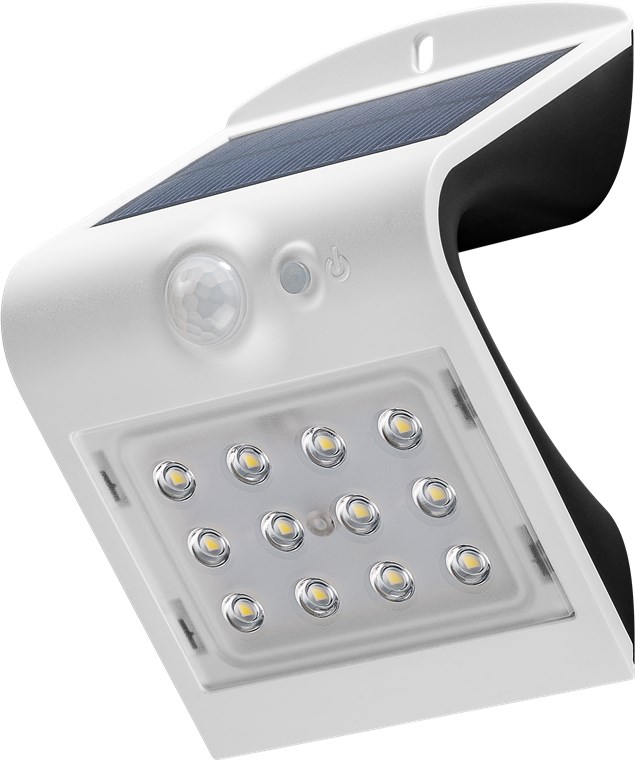 LED Solar-Wandleuchte mit Bewegungsmelder 1,5 W