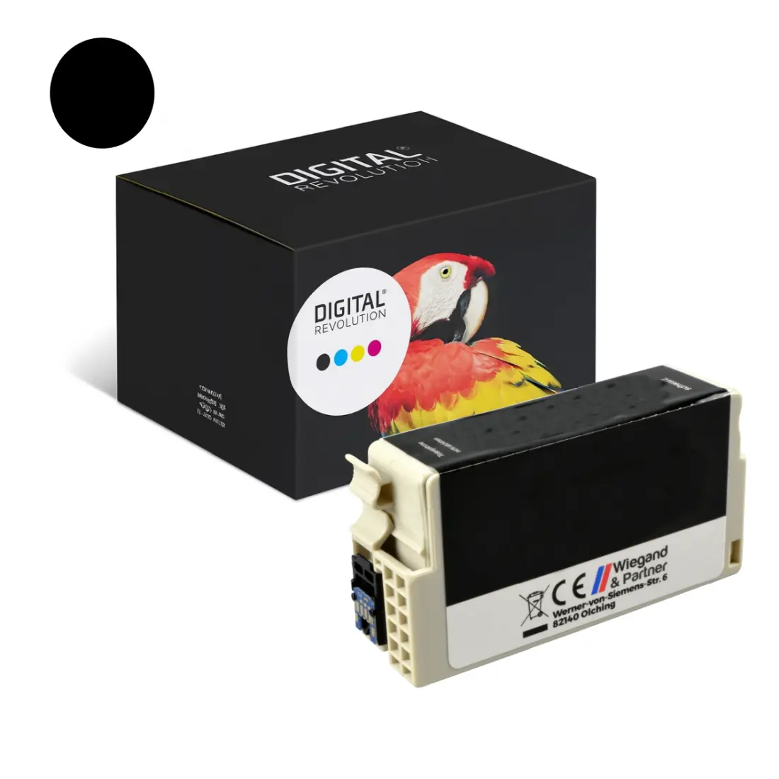 Epson 407 Patrone Schwarz kompatibel 2.600 Seiten Digital Revolution