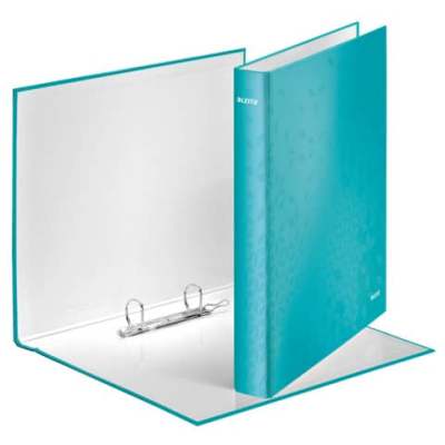 Ringbuch WOW, A4 maxi, PP, 2 Ringe Ø25 mm, eisblau