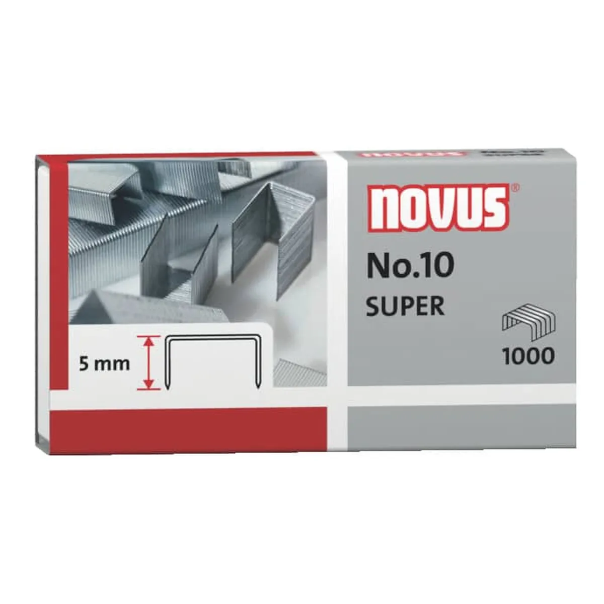 Novus Heftklammern No. 10 - 1000 Stück