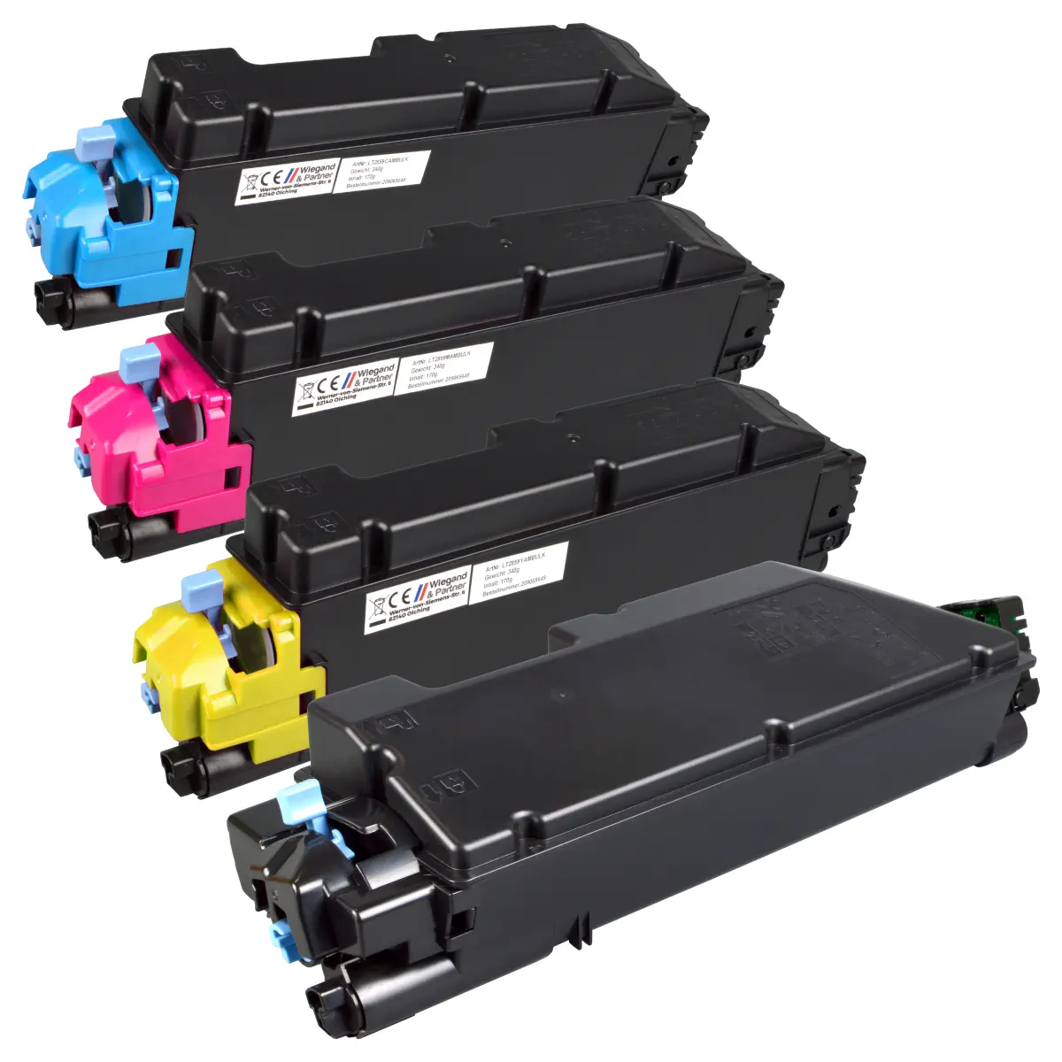 Ricoh P C600 - alternatives Toner MultiPack 'KCMY' 1x 18.000 Seiten (BK), 3x 12.000 Seiten (CMY) - Digital Revolution