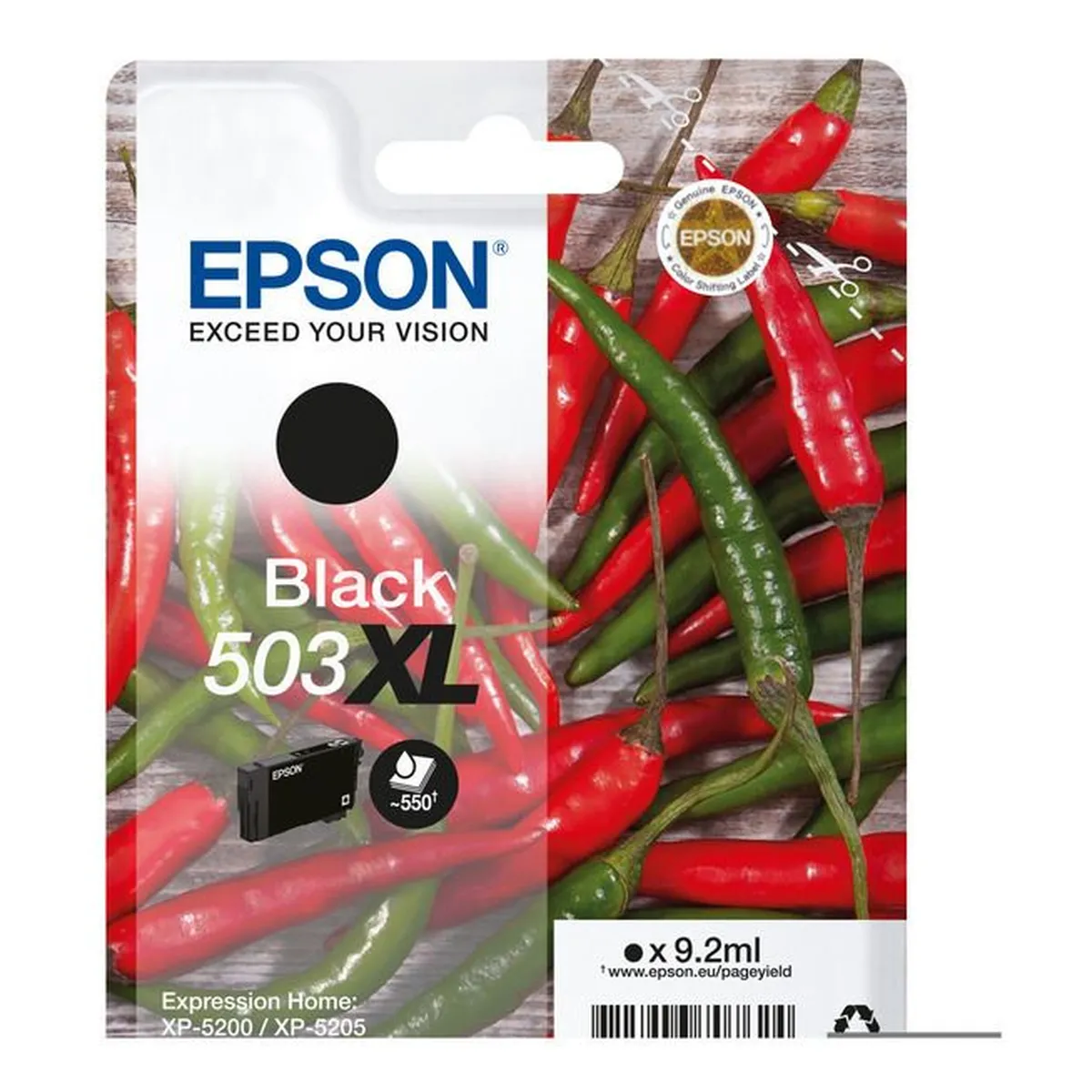 Druckerpatrone Epson 503XL 9,2 ml | 550 Seiten (C13T09R14010)