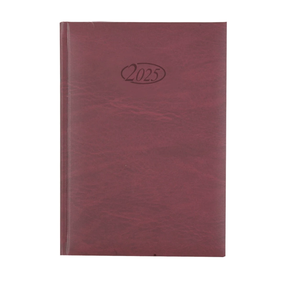 Stylex Buchkalender 2025 bordeaux 400 Seiten