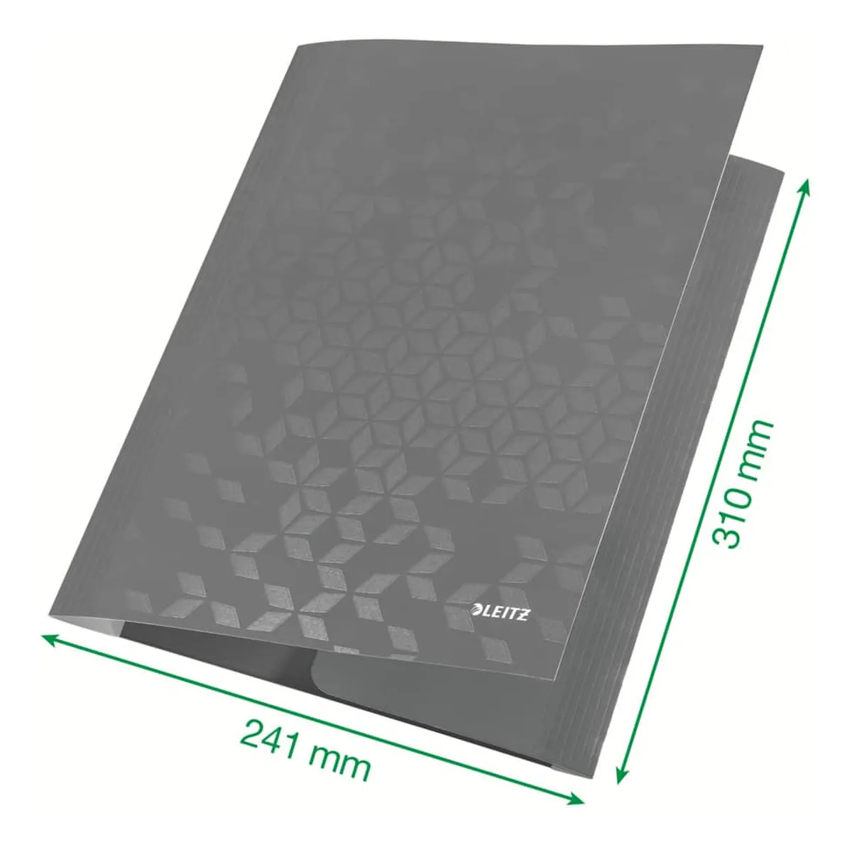 Leitz Eckspannermappe WOW, A4, Füllhöhe 250 Blatt, Karton, 6 Stück, sortiert