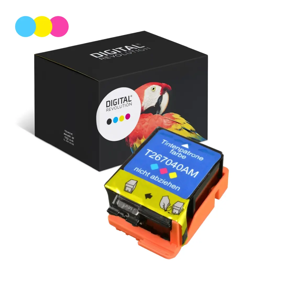 Epson T267 - alternative Patrone 'farbig' 200 Seiten - Digital Revolution