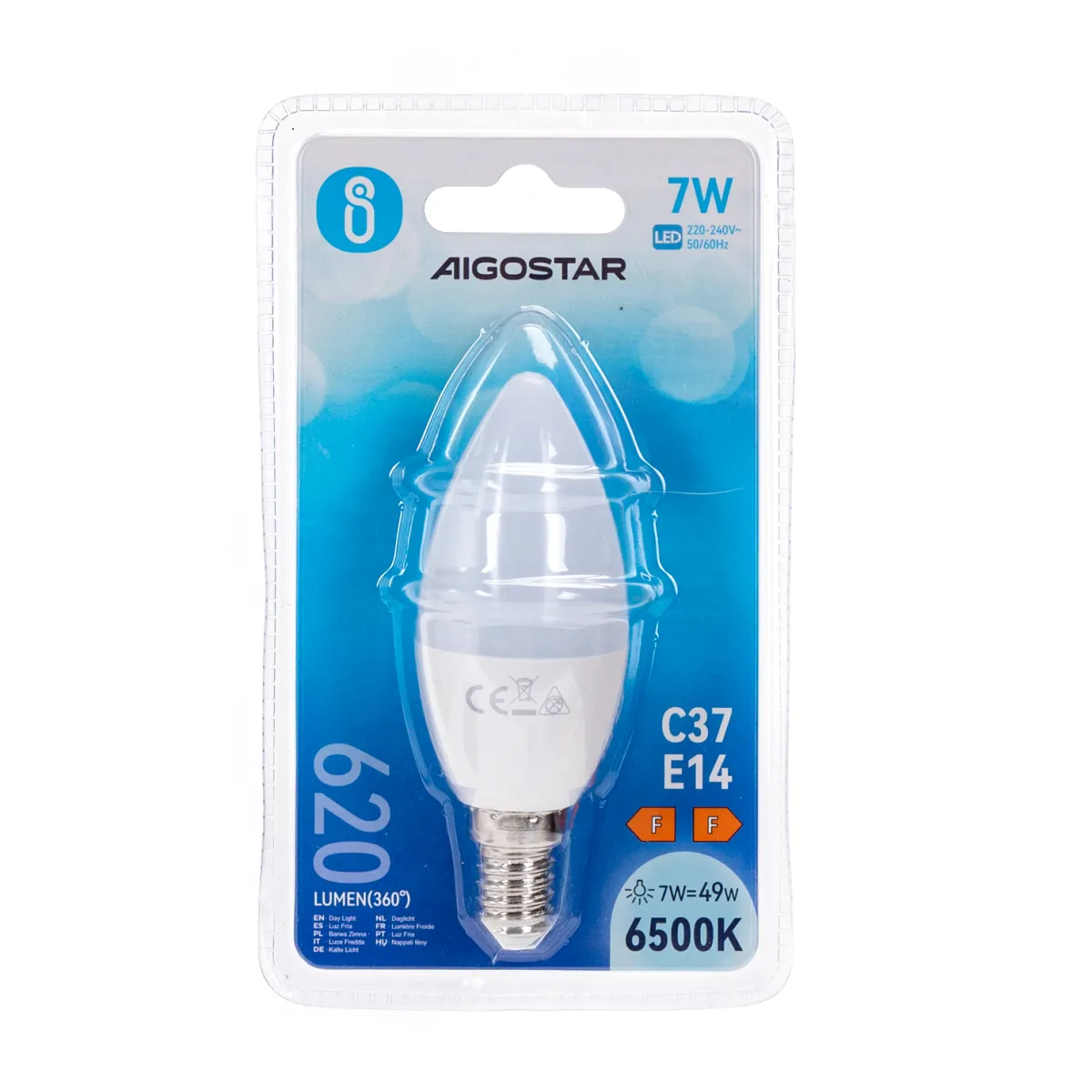 Aigostar LED 'Kerze', 7W, E14