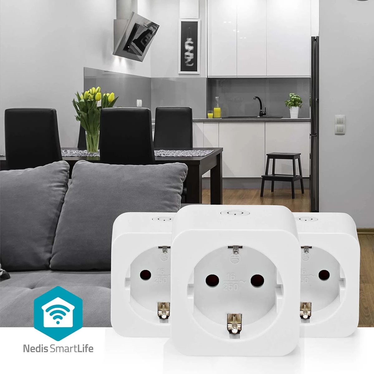 SmartLife Smart Stecker 3 Stück Set