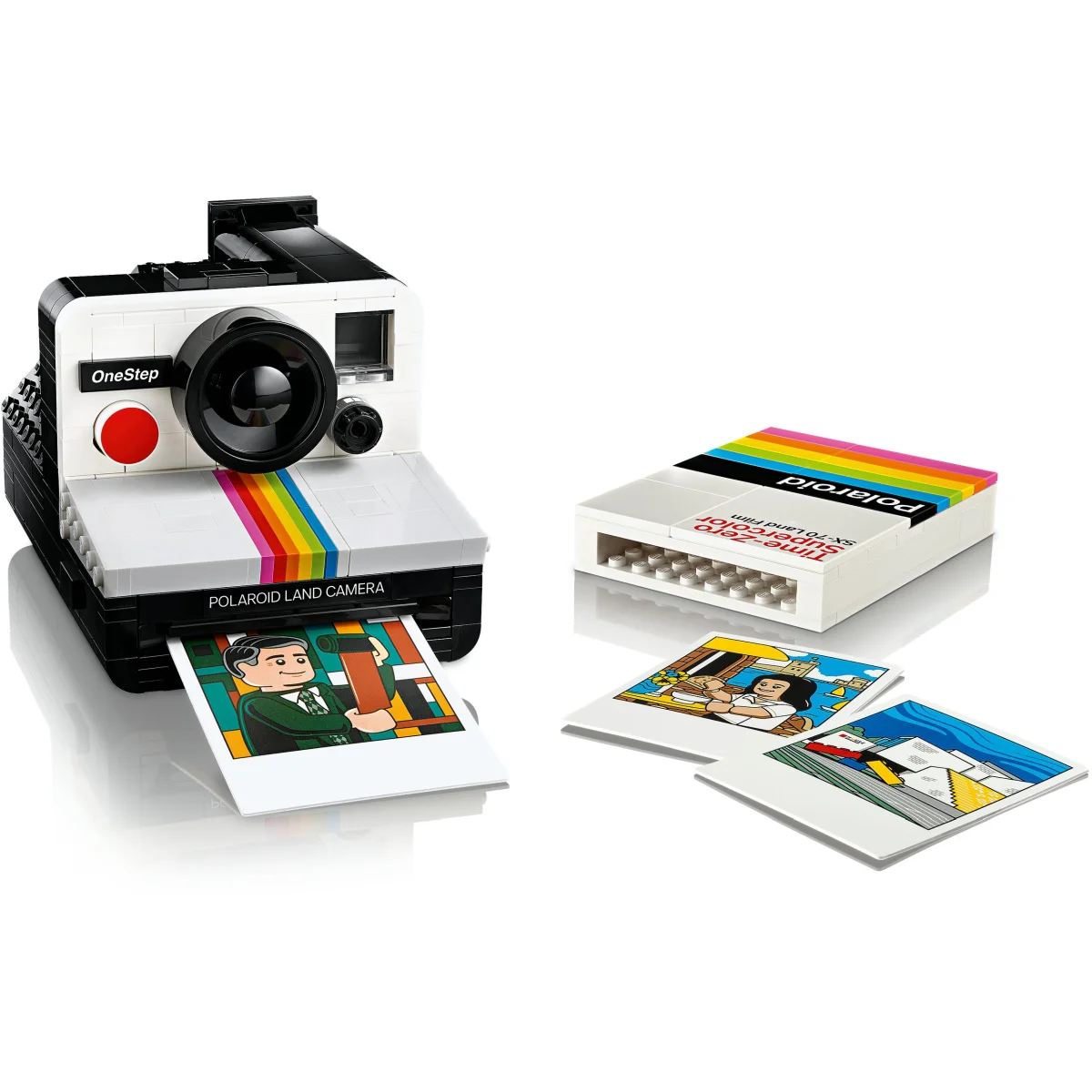 LEGO® Ideas Polaroid OneStep SX-70 Sofortbildkamera 21345 LEGO® Ideas Polaroid OneStep SX-70 Sofortbildkamera 21345