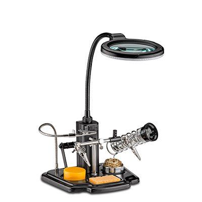 Fixpoint Löthilfe mit LED-Lampe