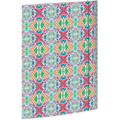 Zeichenmappe Boho - A4, 3 Klappen mit Gummizug, Karton