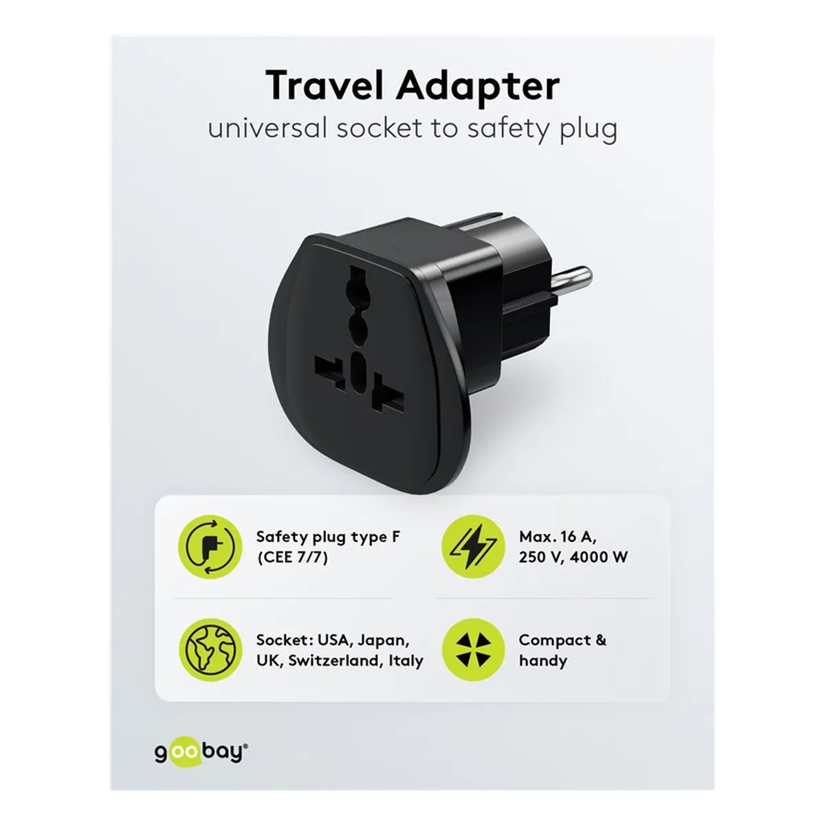 Goobay Reiseadapter