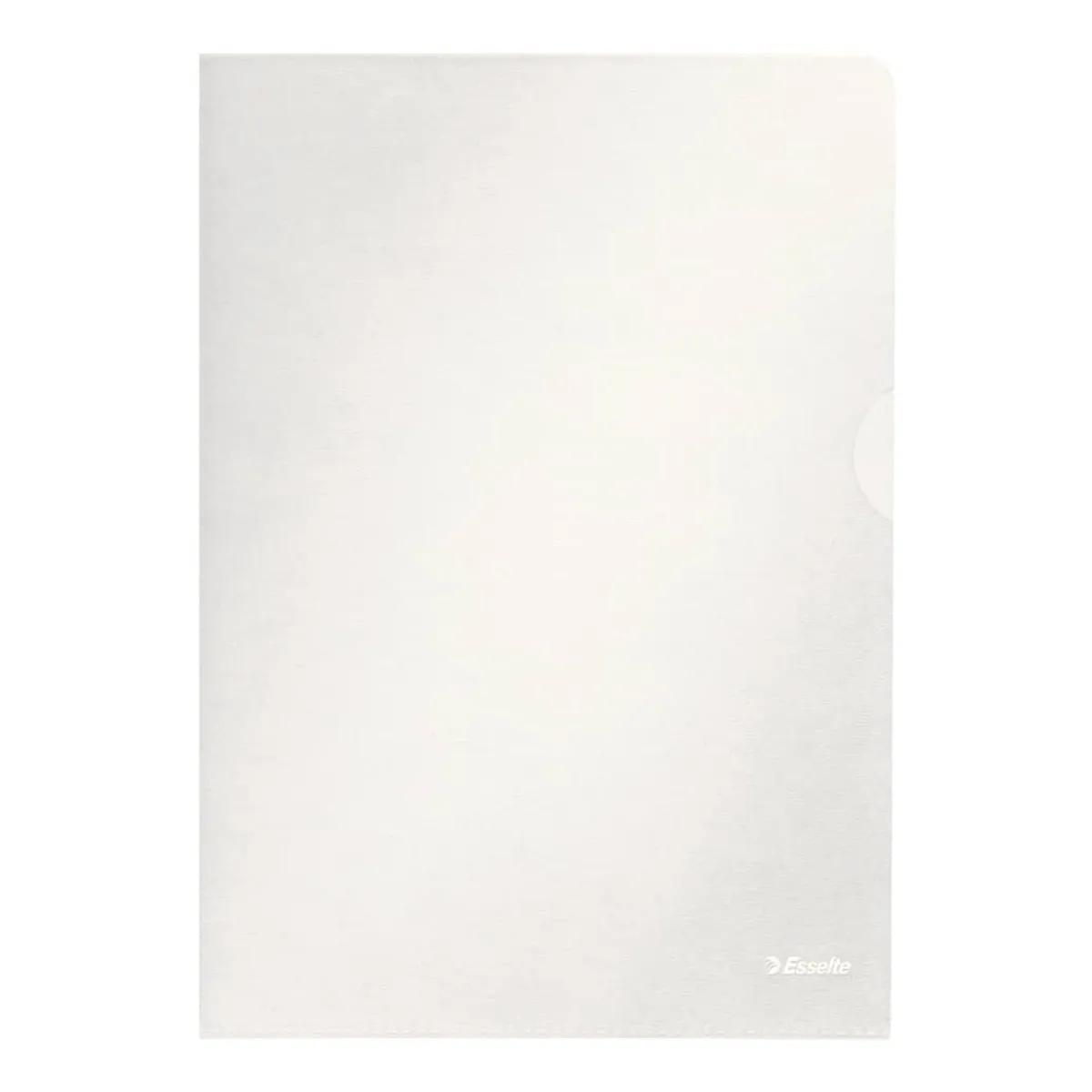 Esselte Sichthülle Standard Plus, A4, PP, genarbt, 100 Stück, farblos
