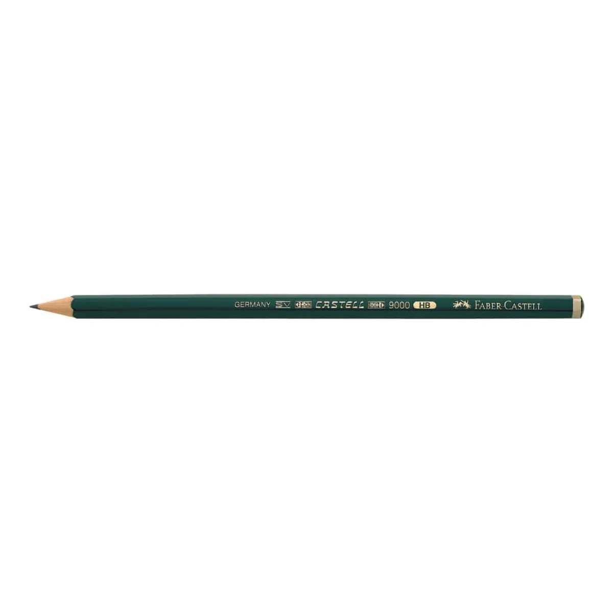Faber-Castell Bleistift CASTELL® 9000 - HB, dunkelgrün