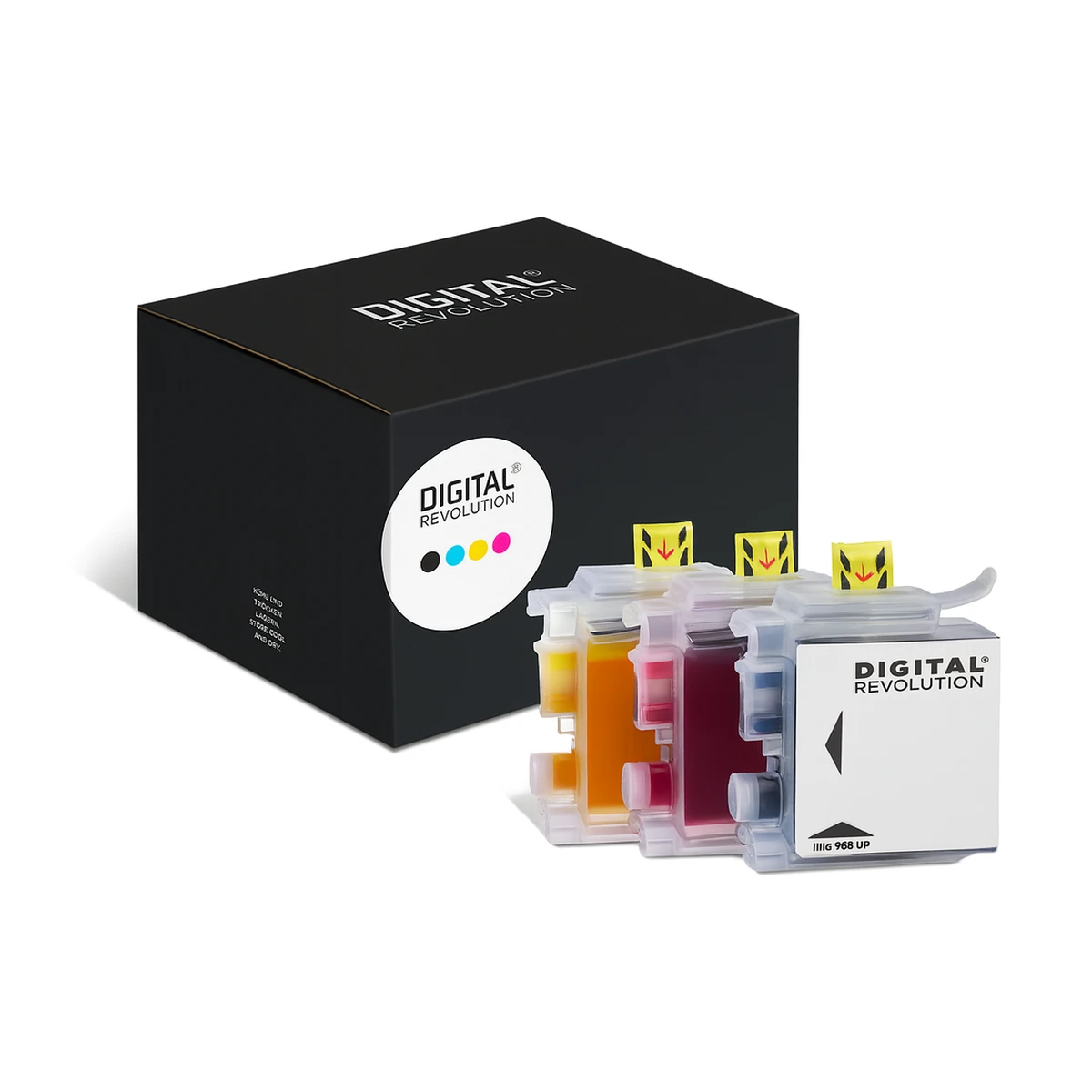 Brother LC-125 / 127 - alternative Patrone MultiPack 'cyan magenta gelb' 46,2 ml - Digital Revolution