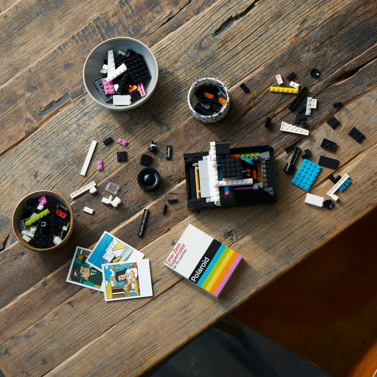 LEGO® Ideas Polaroid OneStep SX-70 Sofortbildkamera 21345 LEGO® Ideas Polaroid OneStep SX-70 Sofortbildkamera 21345
