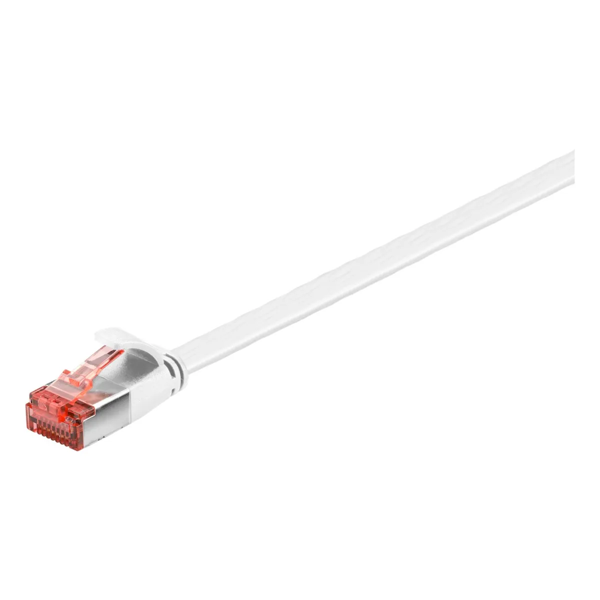 Goobay Flach-Patchkabel CAT6 U/FTP weiß