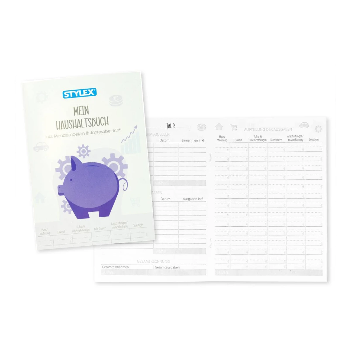Stylex Haushaltsbuch, DIN A5, 40 Blatt