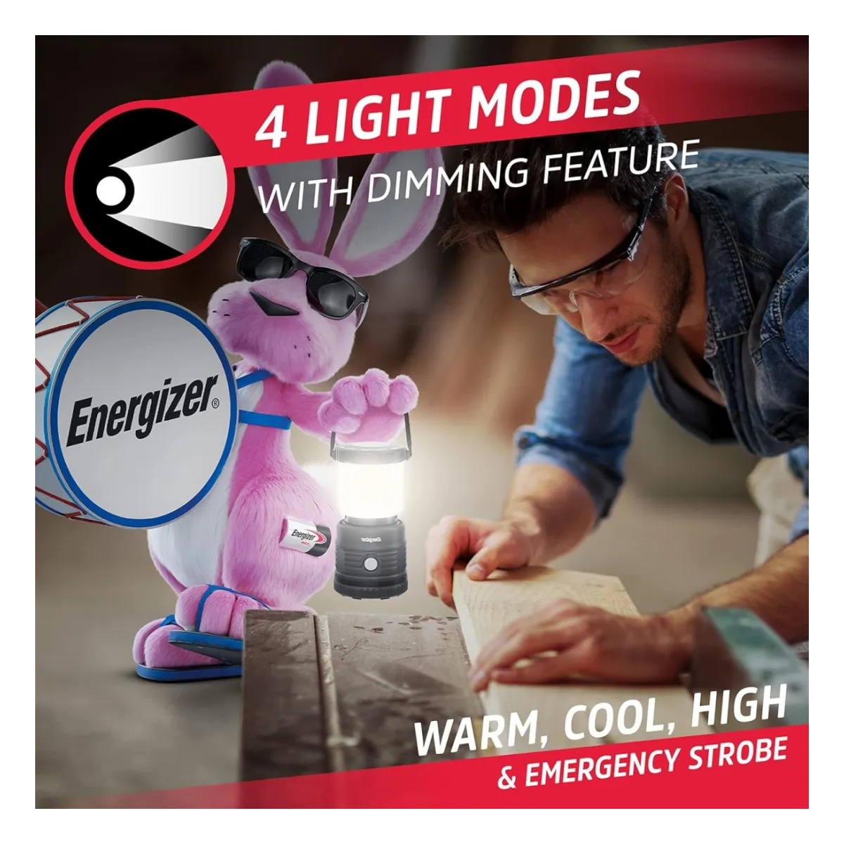 Energizer LED Campinglampe Doppelpack