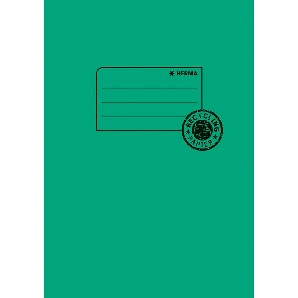 Herma Heftschoner Papier - A5, dunkelgrün
