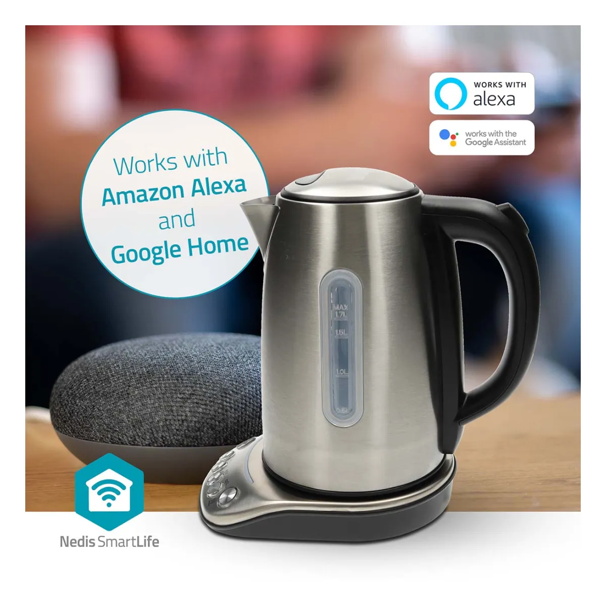 Nedis SmartLife Wasserkocher Nedis SmartLife Wasserkocher