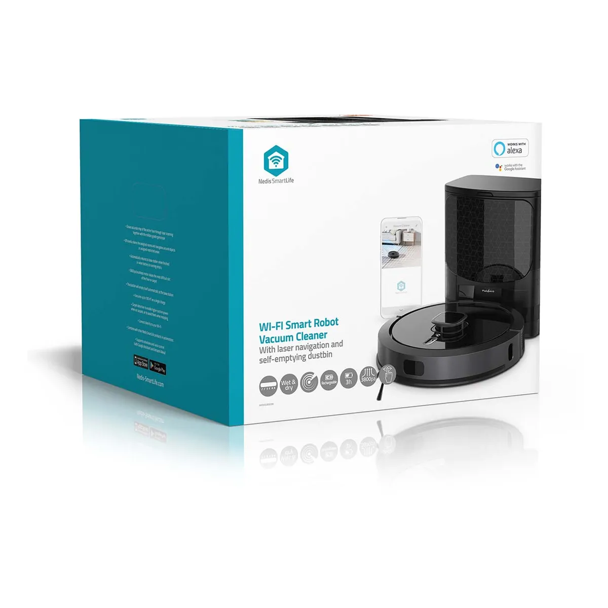 Nedis SmartLife Roboter-Staubsauger Nedis SmartLife Roboter-Staubsauger