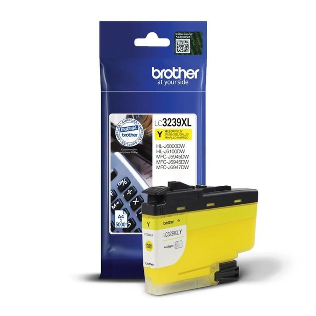 Druckerpatrone Brother LC-3239XLY gelb 5.000 Seiten