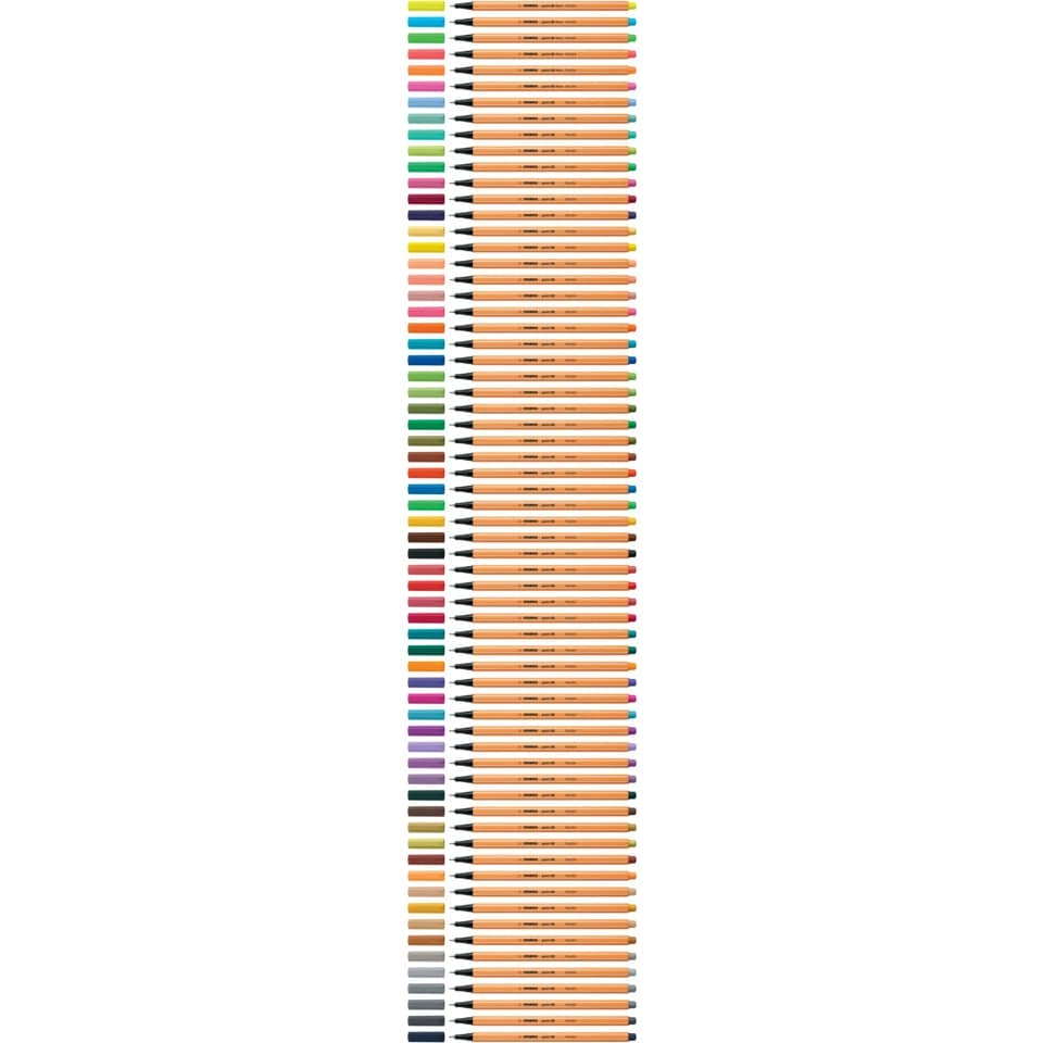 Fineliner - point 88 - mittelgrau Fineliner - point 88 - mittelgrau