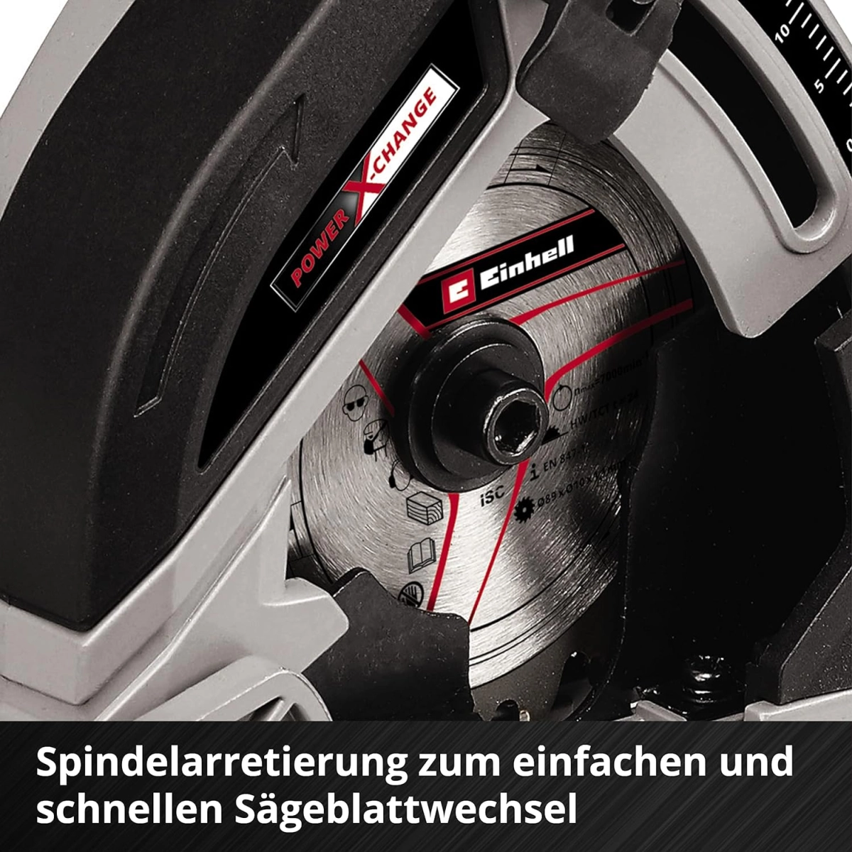 Einhell Akku-Mini-Handkreissäge TE-CS 18/89 Li - Solo