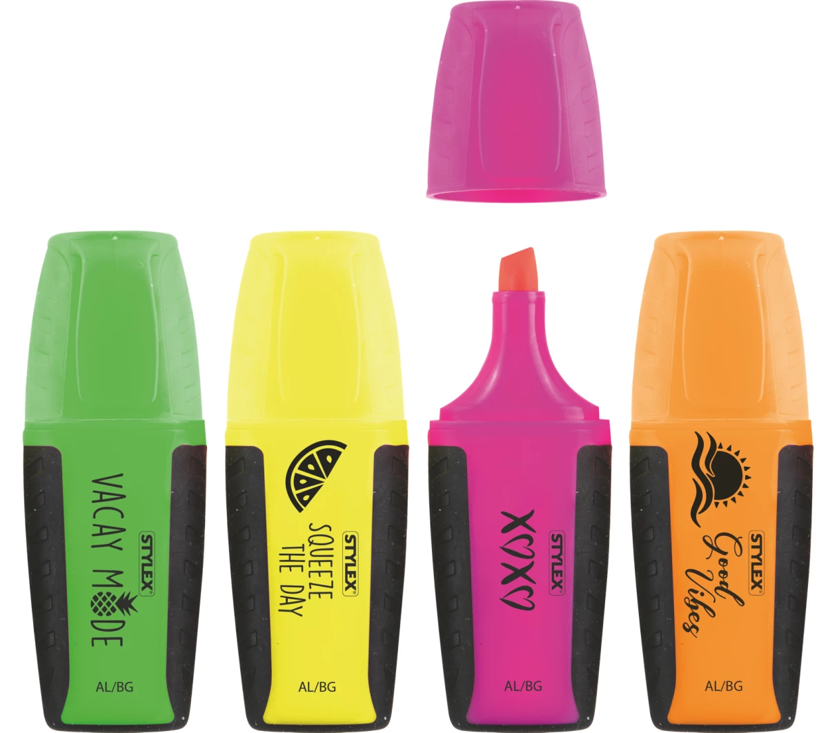 Stylex Textmarker, Mini, 2 Stück