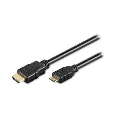 Goobay HDMI HighSpeed Mini mit Ethernet, 1,0 m