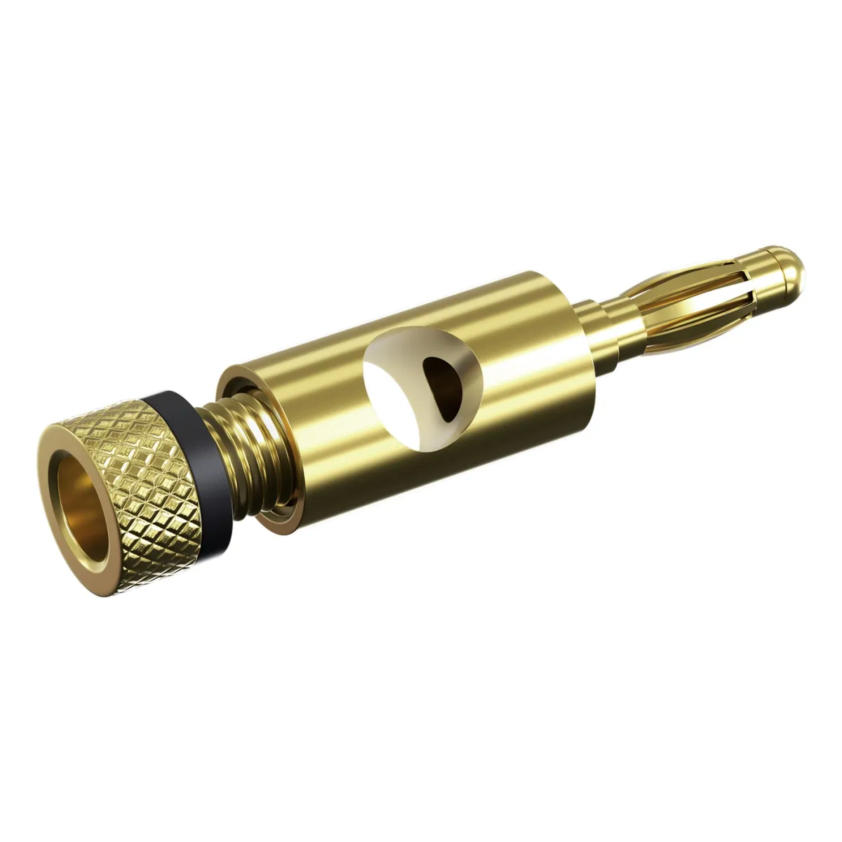 Goobay Bananenstecker mit Schraubanschluss