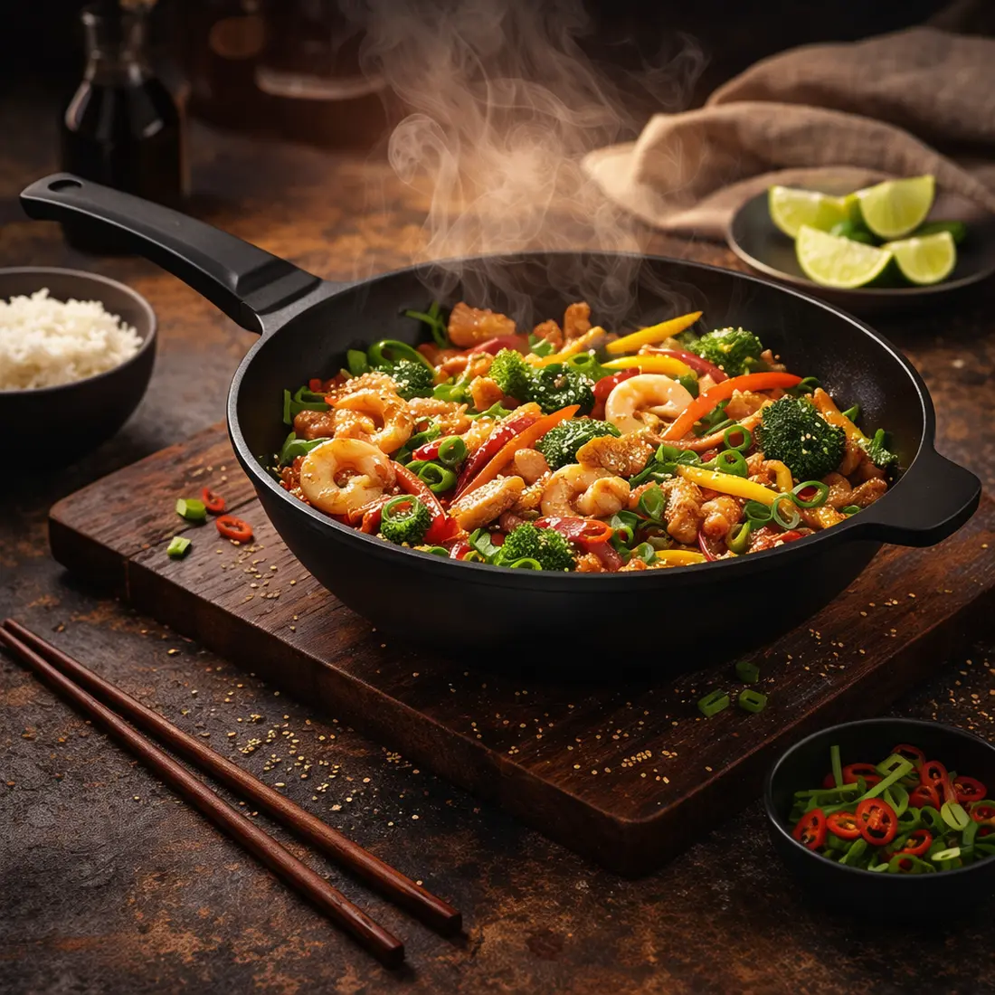 Steuber Wokpfanne  28 cm     