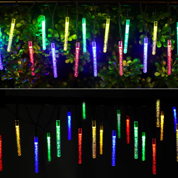 LED Solar Lichterkette, RGB