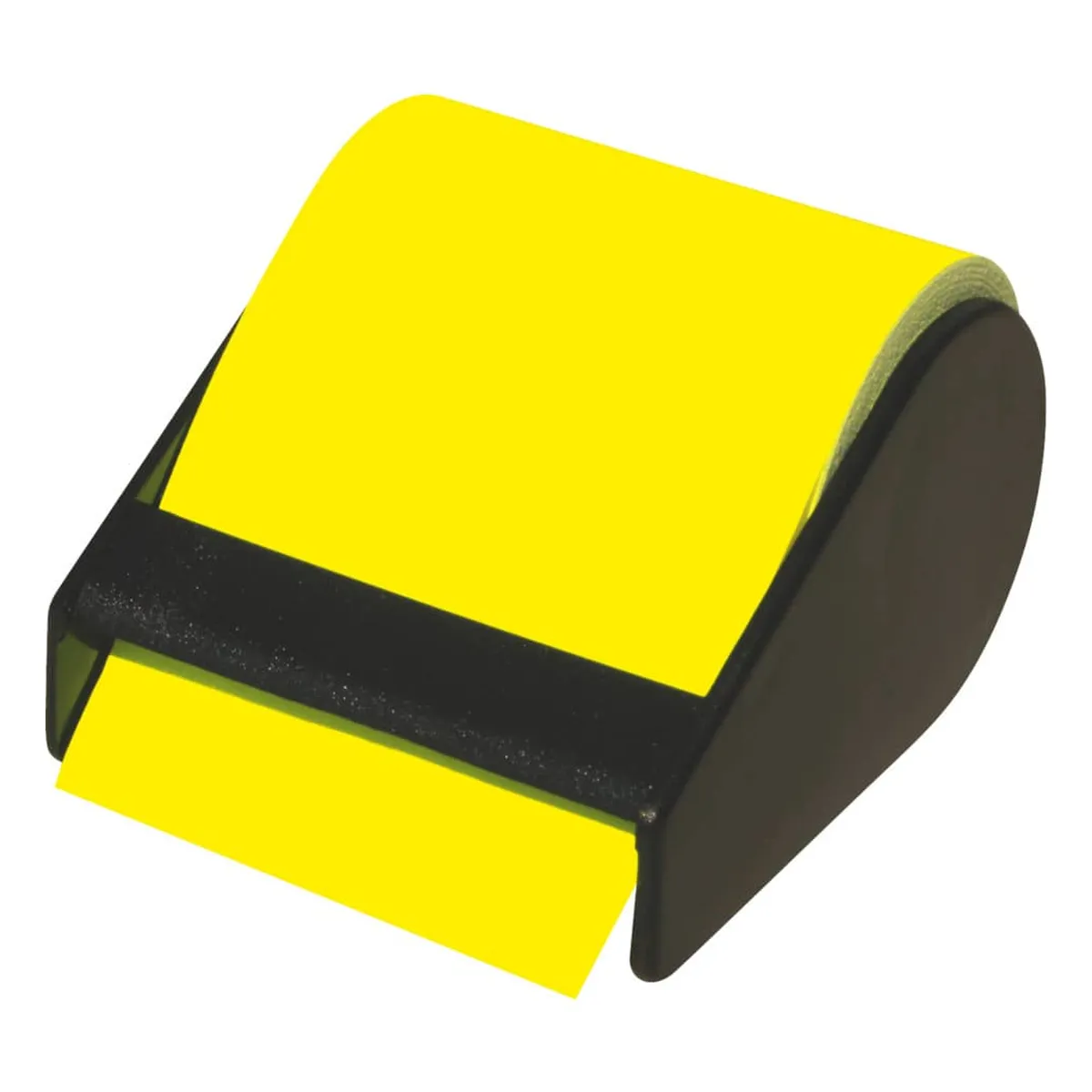 RNK Verlag Haftnotiz Rolle im Abroller - neongelb 60 mm x 10 m, nachfüllbar