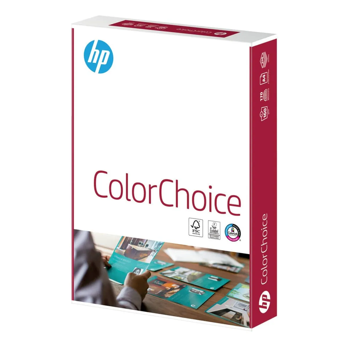 HP Color Choice Papier - A4, 160 g/qm, weiß, 250 Blatt