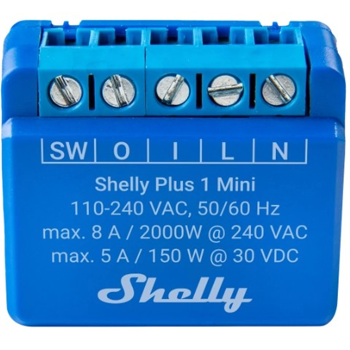 Home Shelly Relais 'Plus 1 Mini' WLAN BT - max 8A - 1 Kanal