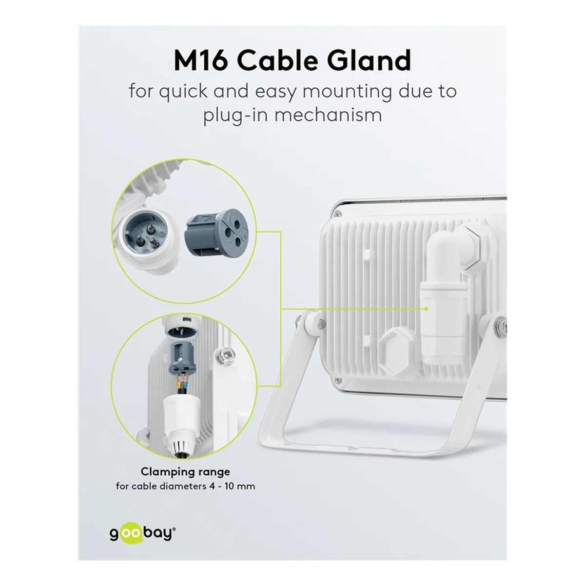 Goobay LED-Außenstrahler, 30 W