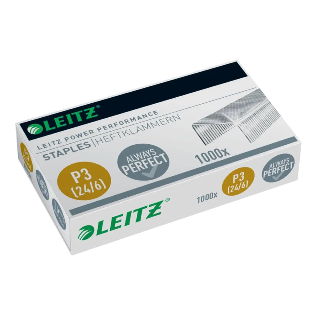 Leitz Heftklammern 24/6, 1000 Stück