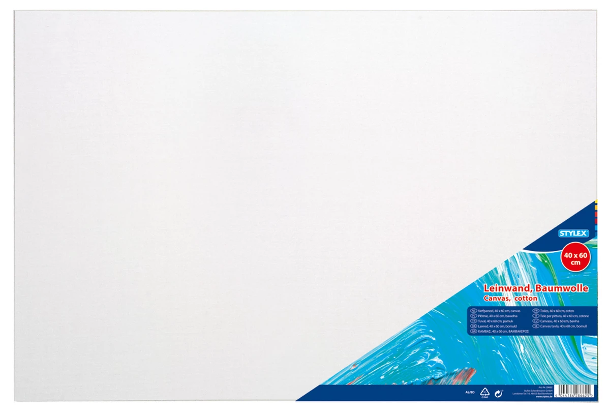 Stylex Leinwand 40 x 60 cm