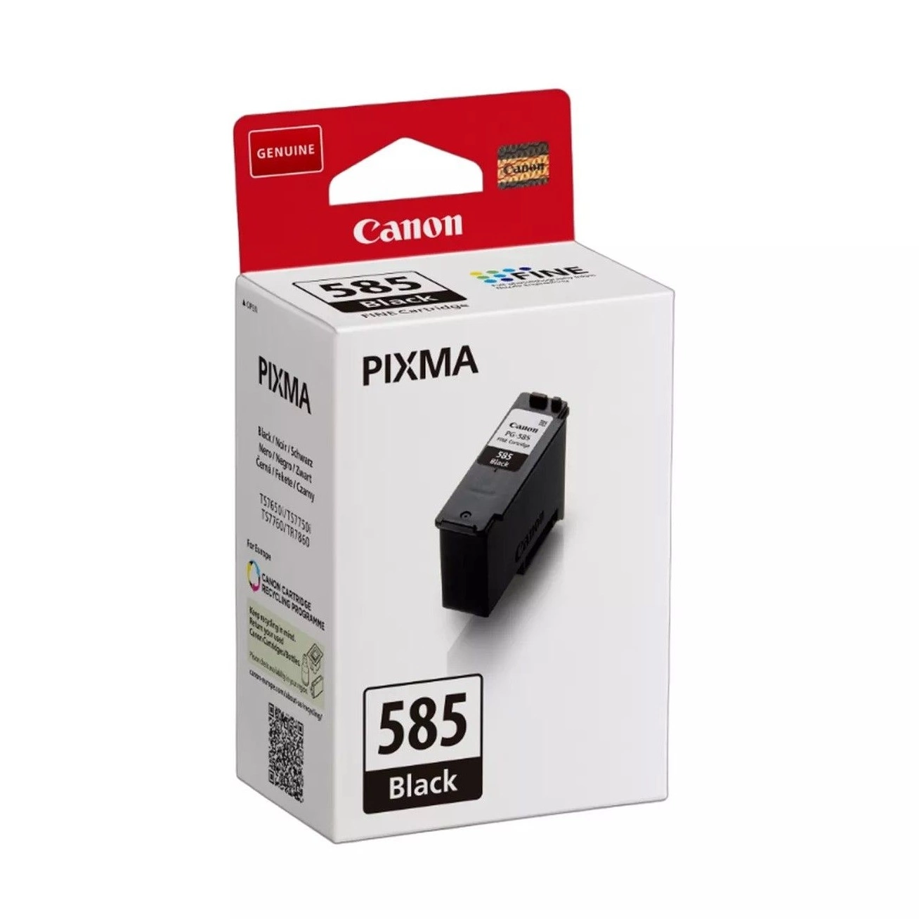 Druckerpatrone Canon PG-585 schwarz 7 ml | 180 Seiten